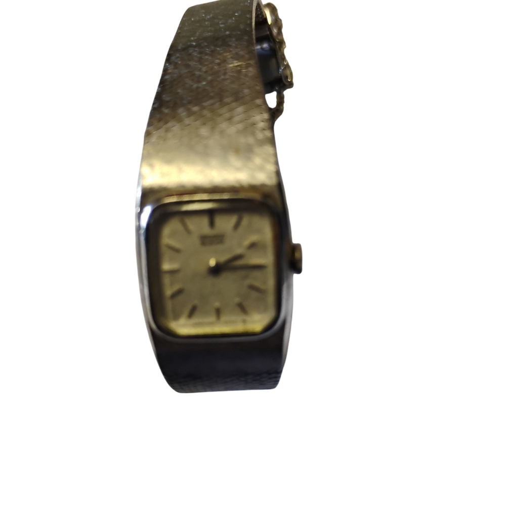 Vintage Seiko Silver Square Face Watch